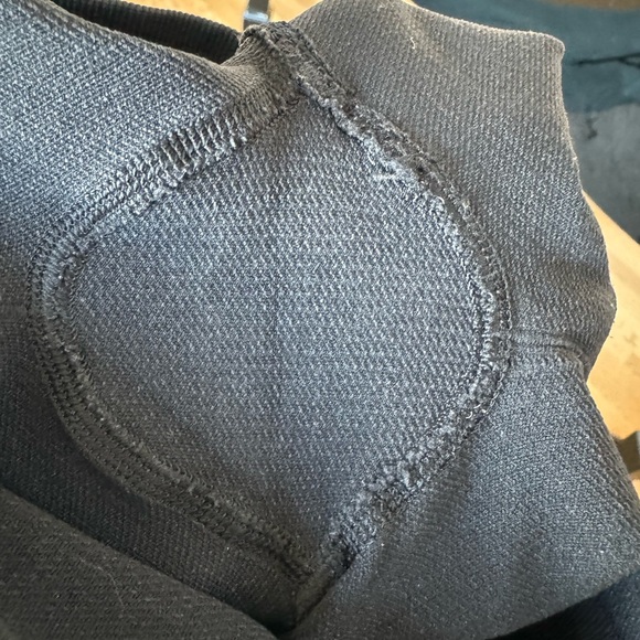 Lululemon Seamlessly Street Crop Heathered Black. Size 6 based on measurements. - Picture 11 of 12